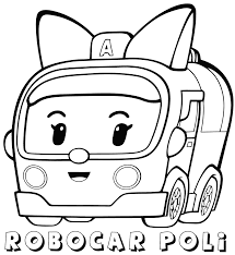Top gambar kartun muslimah untuk diwarnai design kartun. Gambar Mewarnai Robocar Poli Radea