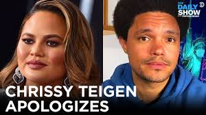 She made her professional modeling debut in the annual sports illust. Chrissy Teigen Apologizes For Online Bullying The Daily Show Youtube