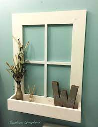 50mm x 18mm for the bottom and 125mm x 18mm for the top. Faux Window With Planter Box Window Frame With Flower Box Faux Window Window Planter Boxes Fake Window Diy