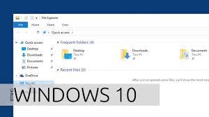 Next, you are provided with two. Disable Quick Access In File Explorer On Windows 10 Youtube