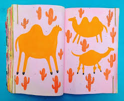 Old Books Find a New Life with Molly Egan's Vibrant Illustrations