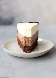 Triple Layer Chocolate Mousse Cake Chocolatecake Desserts Triple Chocolate Mousse Cake Chocolate Mousse Cake Mousse Cake