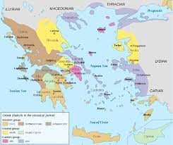Syracuse Ancient Greece Map Ancient Greek Dialect Groups Map Of Ancient Greek Dialects Taken From... |  Download Scientific Diagram
