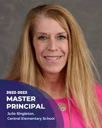 CONGRATULATIONS! 🎉 Julie Singleton from Central Elementary School is a  2022-2023 Master Principal.