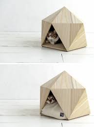 Large dog beds or pillows for dogs make the dog feel protected during sleep and rest. These Geometric Pet Beds Are An Ideal Resting Spot For Modern Cats And Dogs