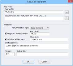 Eviews Help Creating An Add In