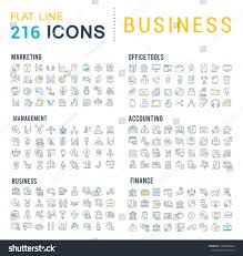 Collection Of Vector Line Icons Of Business Finance Management Accounting Marketing Bank Office Set Of Fla In 2020 Business Finance Management Line Icon Finance
