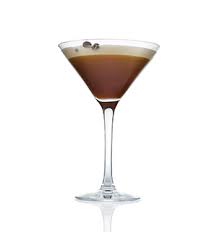 Pour 1.5 oz of chilled espresso, 0.15 oz of vanilla syrup, 0.5 oz of coffee liqueur and 1 oz of vodka into a shaker. Espresso Martini Cocktail