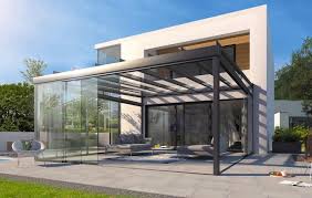 Area Wohnraumerweiterung Mit Terrassendach Systemen A La Leiner Terrassendach Terrassen Dach Anbau Gartenhaus