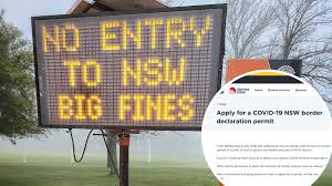 There are provisions in place for residents of. Victoria Coronavirus Nsw Border Closure Hours Away But Travel Permits Not Yet Available 7news Com Au