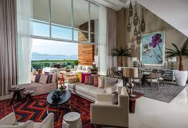 A View Of The Beautiful Interior At A Grand Luxxe Loft At Vidanta Nuevo Vallarta Estilo Costero Nuevo Hogar Diseno Moderno