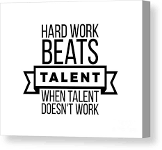 Inspirational kevin durant quotes on success 1. Hard Work Beats Talent When Talent Doesn T Work Canvas Print Canvas Art By Wam