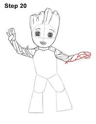 Subscribe, like and share this video and check out more of our step by step drawing tutorials listed in our playlists below. How To Draw Baby Groot