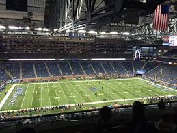 breakdown of the ford field seating chart detroit lions