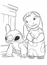 These alphabet coloring sheets will help little ones identify uppercase and lowercase versions of each letter. Printable Lilo And Stitch Coloring Pages Coloringme Com