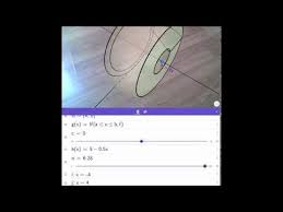Surface Of Rev Exploration Calculus Geogebra 3d Demo With Augmented Reality Youtube Calculus Augmented Reality Student Engagement