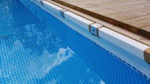 Hanging A Rectangular Intex Ultra Frame Pool Directly From The Pool Deck Trouble Free Pool Pool Deck Pool Pool Deck Plans