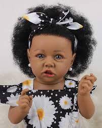 20" African American Toddler Reborn Baby Doll
