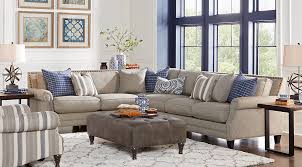 Brown and gray are both neutrals, and they appear together way more than you may have noticed (nature, for example). Blue Brown Gray Living Room Furniture Decorating Ideas
