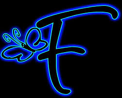 Vladmodels y114 zhenya & katya t2102. Alphabet F Alphabet Blue Cool Letter Letter F Neon Hd Wallpaper Peakpx