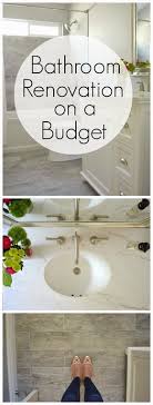 Maybe you would like to learn more about one of these? Want To Know How To Renovate A Small Bathroom On A Budget I Got A Clean Designer Look For Less In M Bathrooms Remodel Bathroom Makeover Small Bathroom Remodel