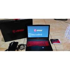 Beli msi gl63 8rc online berkualitas dengan harga murah terbaru 2020 di tokopedia! Laptop Gaming Msi Gl63 8sd Bekas Normal Garansi Aktif Harga Nego Di Surabaya Tribunjualbeli Com