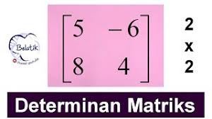 Selanjutnya adalam materi mengenai kalo masih kurang jelas, bisa nonton determinan dan invers matriks lebih lanjut di video rumus pintar ya. Determinan Matriks Ordo 2 X 2 Simpel Mudah Enteng Ndak Bikin Pusing Samasaya Belajardirumah Youtube