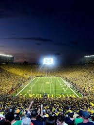 Under The Lights Michigan Will Hold Its Spring Game Friday April 1 Spring Games Under The Lights Michigan