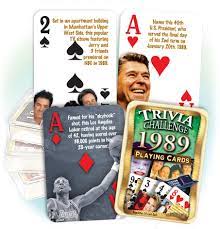 History of thanksgiving trivia questions 1. Amazon Com Flickback Media 1989 Trivia Playing Cards Birthday Toys Games