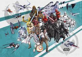 7,000+ vectors, stock photos & psd files. Non Woven Photomural Star Wars Cartoon Collage Wide Dx8 073 From Komar Disney