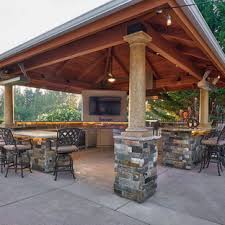 75 Beautiful Outdoor Kitchen Design With A Gazebo Pictures Ideas December 2020 Houzz