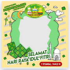 To share your photo 🎉. 50 Twibbon Hari Raya Idul Fitri 1442 H 2021 Cara Pakainya