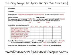 How do i become a nanny? The Only Babysitter Application You Will Ever Need Babysitter Babysitting Jobs Babysitter Interview Questions