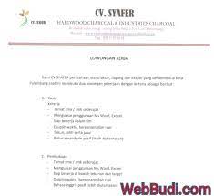 Maybe you would like to learn more about one of these? Lowongan Kerja Terbaru Cv Syafer Webbudi Com