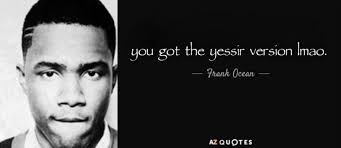 Esto es un fake, no? : r/FrankOcean