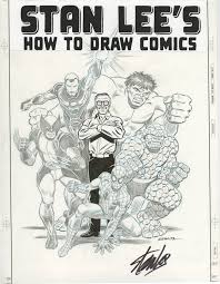 I suspect, as in the previous volumes, stan didn't really write this. Stan Lee S How To Draw Comics Cover 2010 John Romita Stan Lee Surrounded By Marvel S Biggest Heroes In Original Art Auctions And Exchange Comiclink Com S Closed Featured Auction Highlights 2 2020