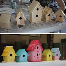 Give rustic shelter to birds or create whimsical outdoor decoration with a backyard birdhouse. You Searched For Label Home Decor The Paro Post Decorative Bird Houses Bird Houses Painted Bird Houses
