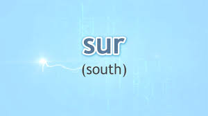 (m) s is the symbol for south.s es el símbolo de sur. How To Pronounce South Sur In Spanish Youtube