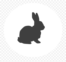 Easter bunny head silhouette clip art. Clip Art Rabbit Silhouette Vector Silhouette Rabbit Clipart Black And White Emoji Rabbit Face Emoji Free Transparent Emoji Emojipng Com