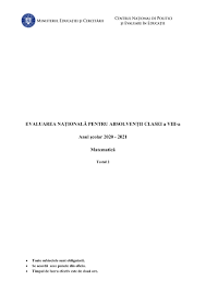 Rezultate evaluarea națională 2021 edu.ro. Evaluare Nationala 2021 Vezi Baremele Noilor Teste De Antrenament Edu Pentru Clasa A 8 A La Limba Romana Si La Matematica Publicate De Ministerul Educatiei Seria 1 Sau Setul 1 Jitaruionelblog Pregatire