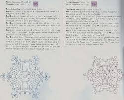 Free Crochet Patterns And Charts Snowflakes