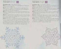 free crochet patterns and charts snowflakes