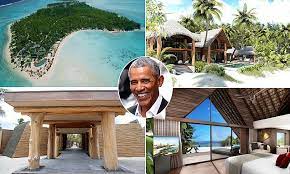 He checked into the brando resort, whose. Obama To Write His Memoir On South Pacific Private Island Daily Mail Online