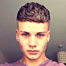 Messy Crop Top Haircut With High Fade Cool Hairstyles For Men Mens Hairstyles Mens Hairstyles Short