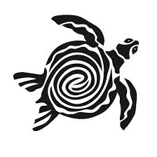 Sea Turtle Beautiful Abstract Design Of Sea Turtle Enjoy In A Wide Variety Of Products Turtle Silhouette Tribal Print Art Small Turtles