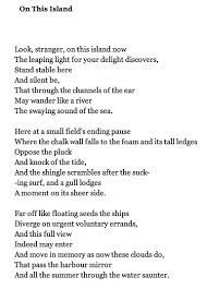 Wh Auden Love Poems