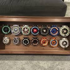Caja De Visualizacion Fly Reel Etsy Fly Reels Fly Fishing Kit Fly Fishing Rods