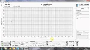 Using The Chart Recorder Function In The Xy Plotter Software