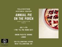 Pie on the Porch 2026
