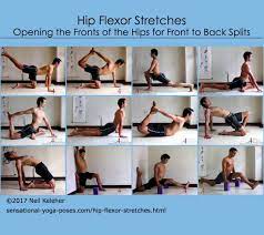 If you have trouble with any of them, try using a yoga block or bolster for additional support. Hip Flexor Stretches